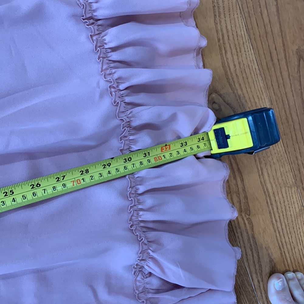 💛2/$20 Dusk pink feminine dress XL - Picture 7 of 7